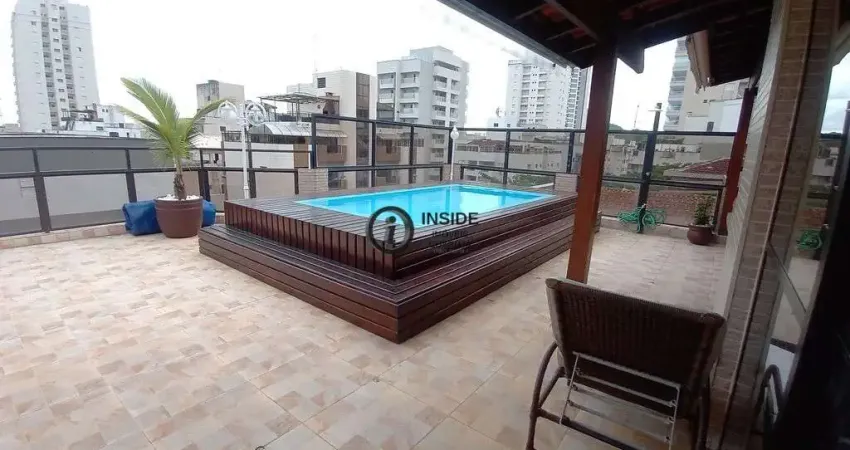 Cobertura reformada de 3 quartos na enseada