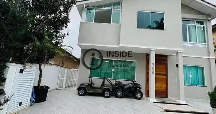 Casa em condomínio fechado com 6 quartos para alugar na Avenida Marjory da Silva Prado, 2, Balneário Praia do Pernambuco, Guarujá