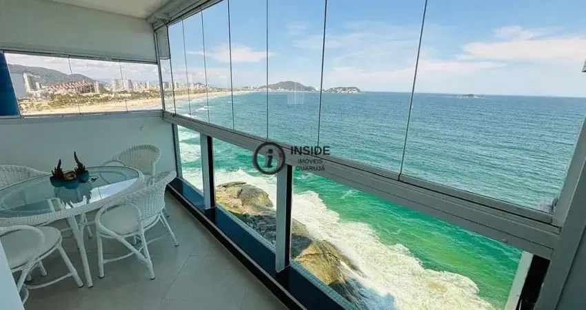 Apartamento frente mar com 3 suítes