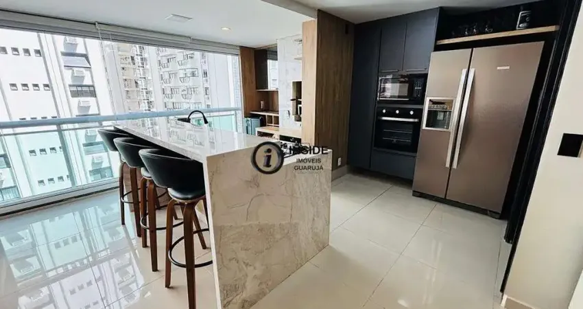 Apartamento com 3 quartos para alugar na Rua Vereador Roberto Gelsomine, 90, Pitangueiras, Guarujá