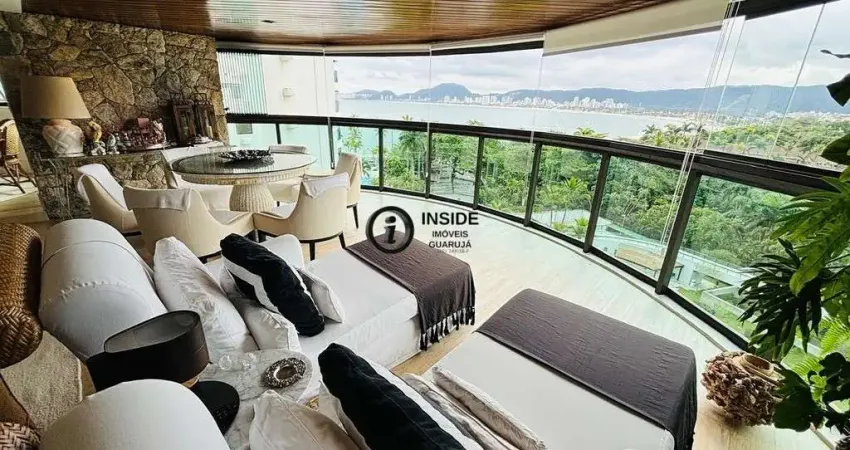 Apartamento com 5 quartos à venda na Caminho das Tartarugas, 105, Enseada, Guarujá
