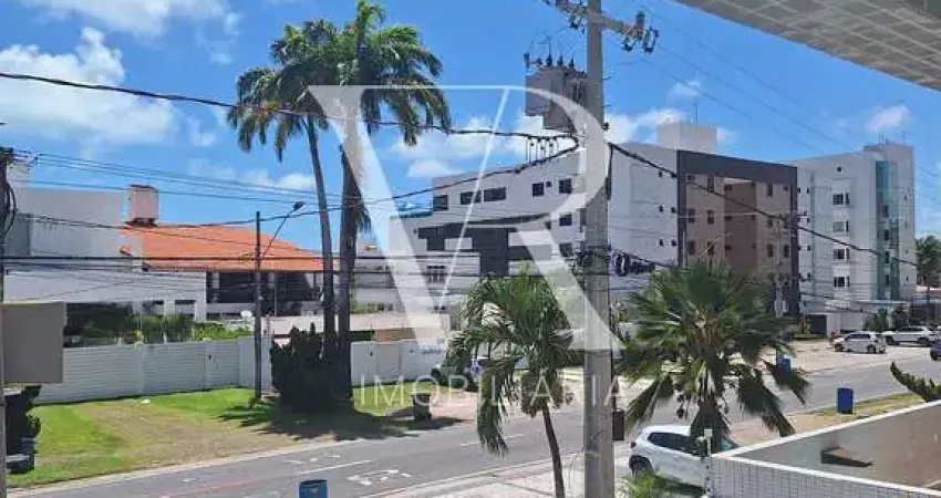 Flat de 53m2 com 2 quartos à beira mar para venda, jardim oceania, joão pessoa, pb