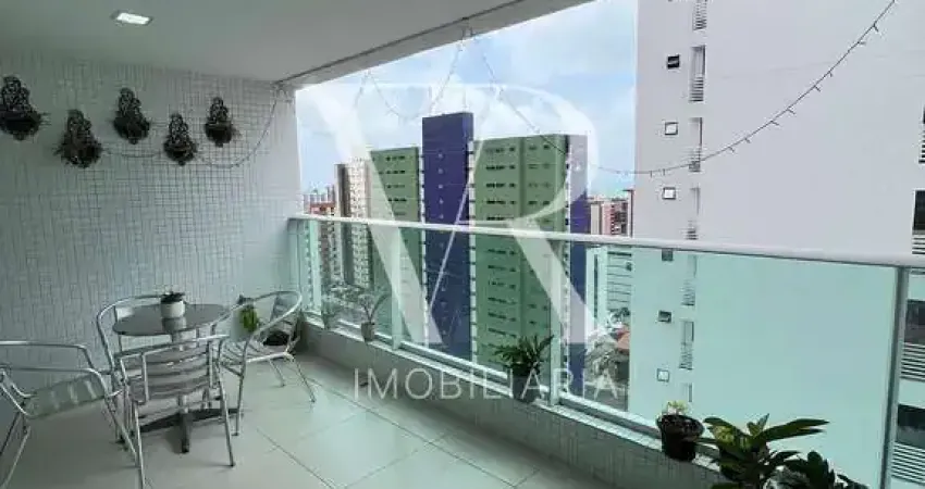 Apartamento com 136m² com 4 quartos à venda, no bairro cabo branco, joão pessoa, pb