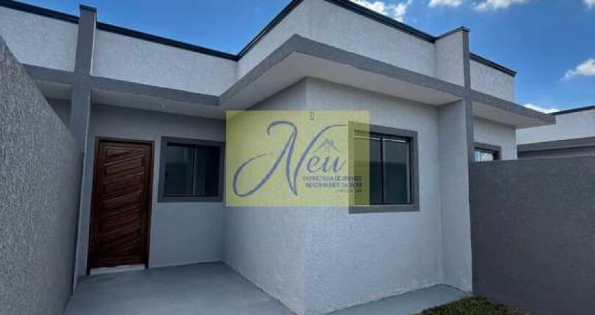 Casa 2 quartos em condominio com amplo quintal - Campo de Santana- Curitiba