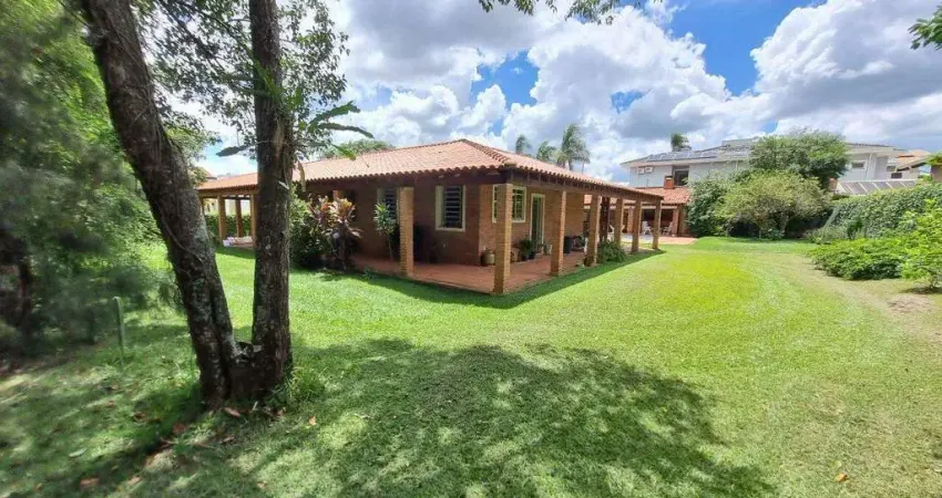 Linda chácara 3 suítes à venda no condomínio xangrilá, campinas, sp.