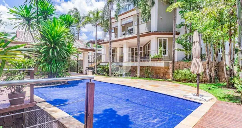 Casa em Condomínio à Venda - Loteamento Alphaville Campinas, Campinas - 617m2 - Condomínio Alphaville Campinas  - 5 Quartos