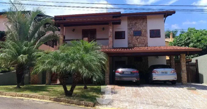 Casa em Condomínio à Venda - Jardim Aruã, Campinas - 390m2  - 5 Quartos