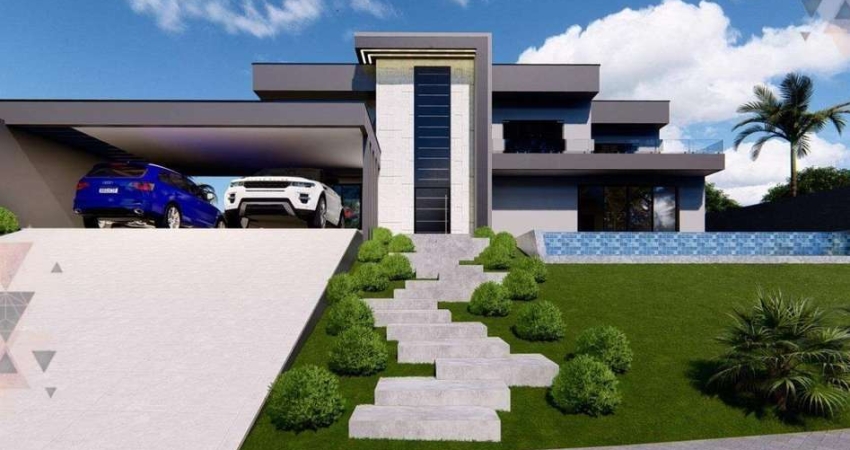 Casa em Condomínio à Venda - Loteamento Retiro Recanto Tranquilo, Atibaia - 204m2  - 4 suítes