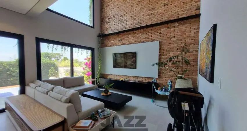 Casa em condomínio à venda - loteamento parque dos alecrins, campinas - 330m2  - 4 quartos