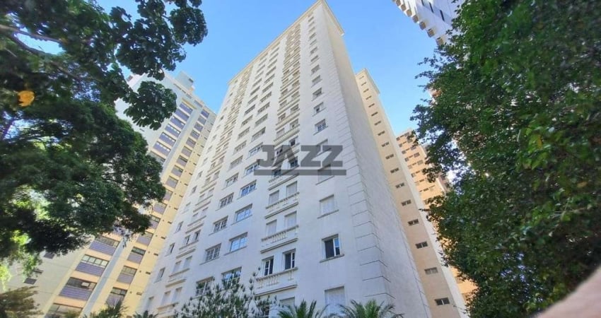 Apartamento MOBILIADO para LOCAÇÃO no Cambuí - 120 m² | Andar alto | 3 dormitórios (1 suíte)