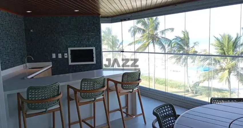 Apartamento 252m² frente mar, com 5 suítes, módulo 2- riviera de são loureço-bertioga /sp