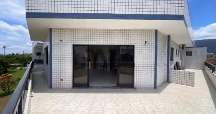 Cobertura pé na areia - vista para o mar com 171m² Bertioga/SP