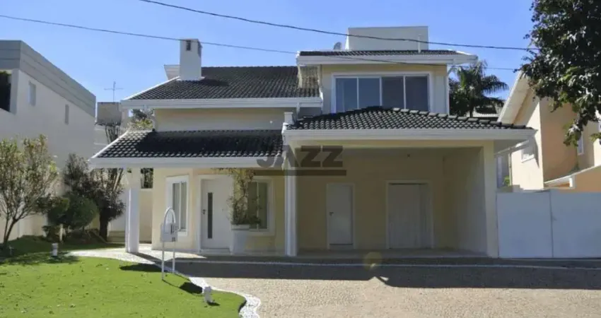 Casa alto padrão para locação no loteamento alphaville em campinas