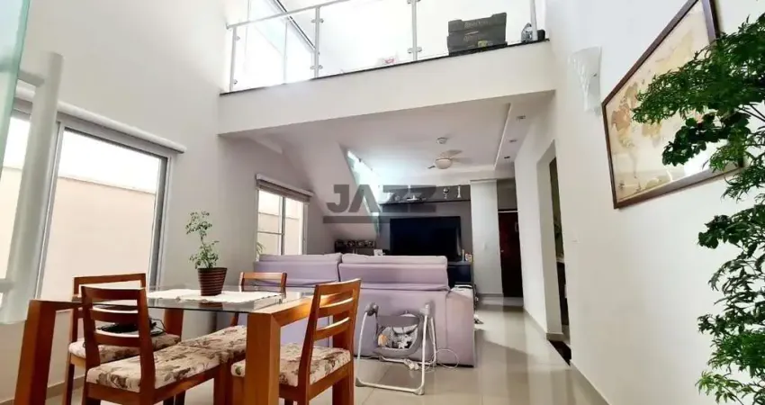 Casa térrea com mezanino, à  venda no reserva real home resort, em paulínia !