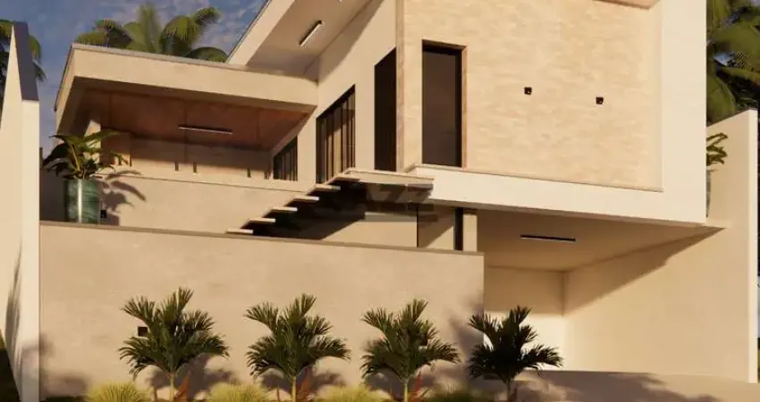 Casa à venda com 196,02 m², 3 suítes (sendo 1 master), piscina e área gourmet no condomínio villa bela vista