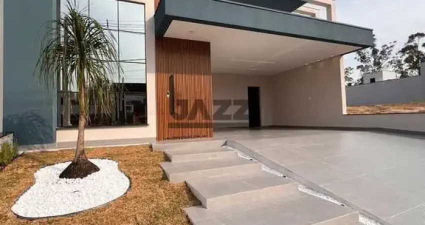 Novíssima casa de 3 dormitórios no condomínio park gran reserve em indaiatuba - sp