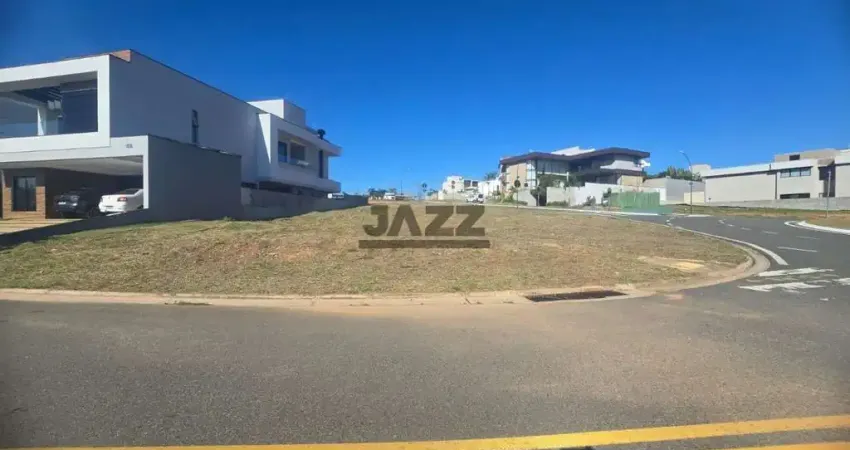 Terreno em aclive de esquina - 528 m2 - condomínio arborais, campinas, sp.