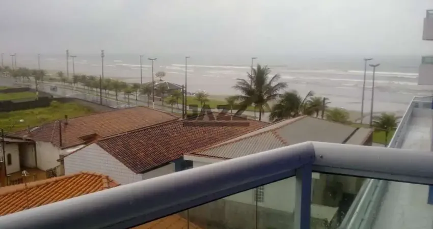 Apartamento com sacada vista mar - 65m²- vila caiçara - praia grande