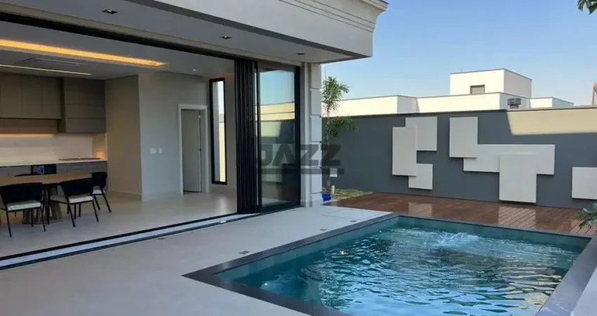 Casa para venda me residencial arborias com 368 m², 4 suítes e piscina.