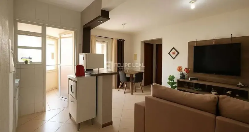 Apartamento com 2 dormitórios sendo 1 suíte, sacada com churrasqueira, garagem coberta em barreiros  -  são josé