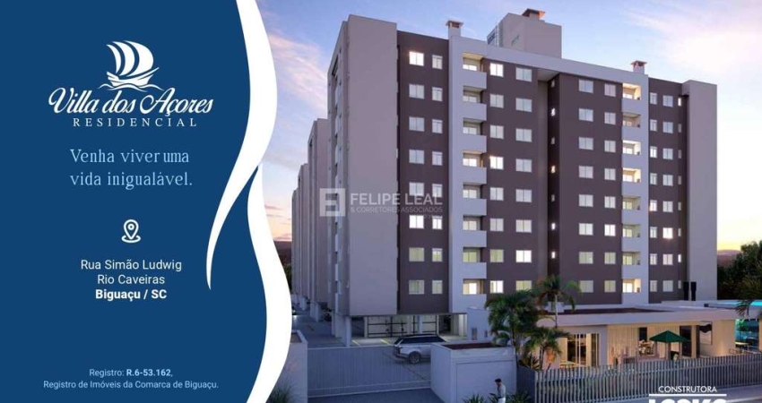 Apartamento com 2 quartos à venda na Rua Simão Ludwig, Rio Caveiras, Biguaçu