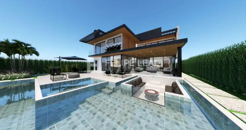 Casa em condominio em jurerê internacional - florianópolis, sc