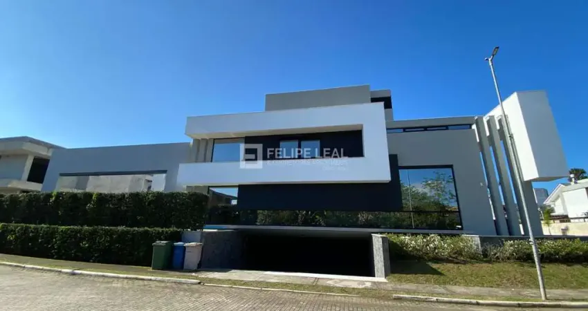 Mansão em condominio fechado em jurerê internacional  -  florianópolis