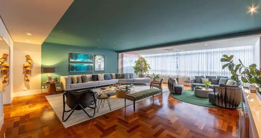 Re/max vende apartamento com 4 suítes, 2 vagas 400m² condomínio edifício são pedro - r$5.500.000 - higienópolis - são paulo/sp