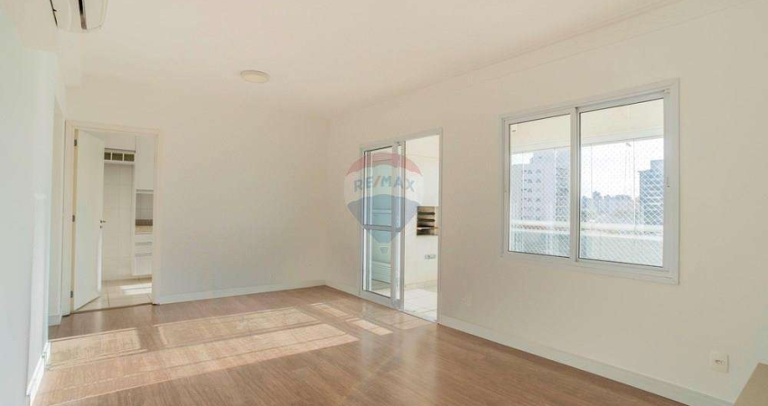 RE/MAX vende Apartamento 91 m², com 3 quartos (sendo 1 suíte), 02 vagas cobertas, lavabo e varanda gourmet, no Residencial Vox Taquaral, Campinas.