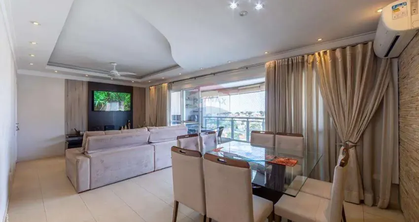 Re/max vende apto 132m² r$1.300.000 - 3 suítes, 3 vagas e área gourmet, condomínio club house, parque prado, campinas sp