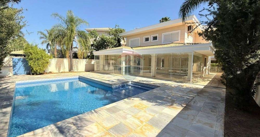 RE/MAX Aluga Casa Alphaville Campinas, 4 suítes- R$ 13.000,00