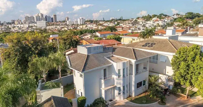 Re/max vende casa com 3 suítes, 4 vagas, 300m², condomínio riviera jardins - parque alto taquaral, campinas, sp - r$ 2.100.000,00