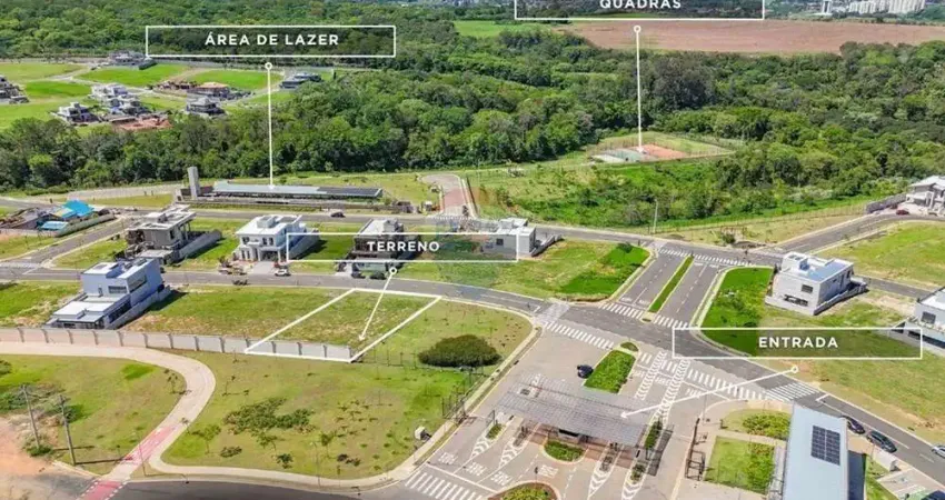 Re/max vende terreno no condomínio artesano, 538,88m2, lazer completo por r$ 980.000,00 – parque são quirino, campinas