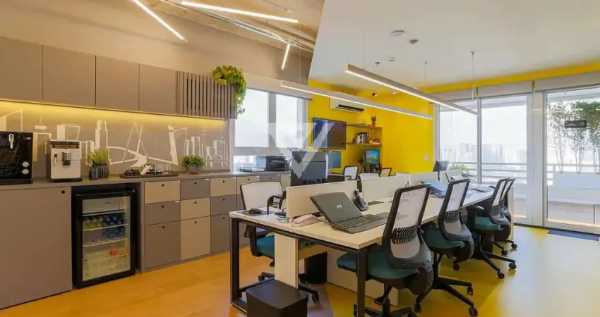 Sala comercial moderna na barra funda – 60,3m², 4 vagas e estrutura completa