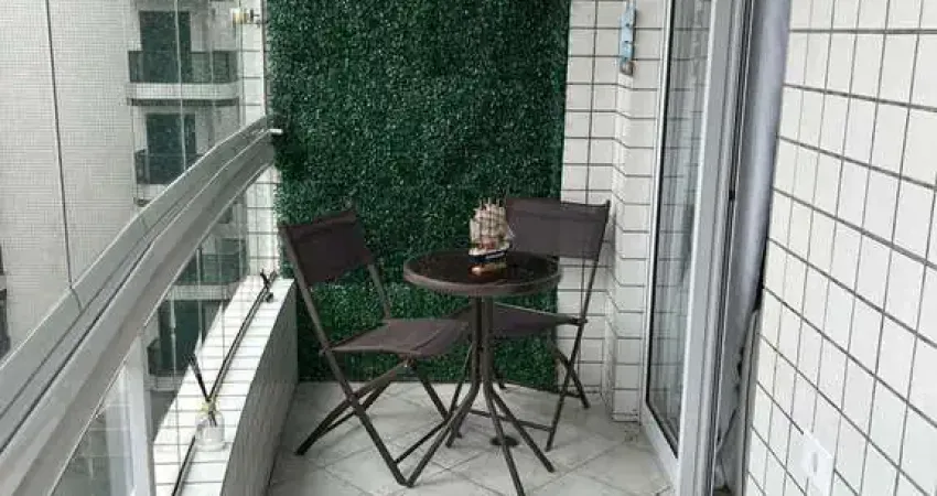 Apto 1 dorm, 1 banheiro, 1 vaga, 50m2, canto do forte, 400m da praia