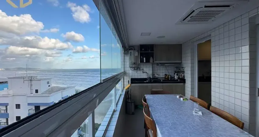 Apto 1 dorm, 2 banheiro, 1 vaga, 58,00m2, vista mar, maracanã.