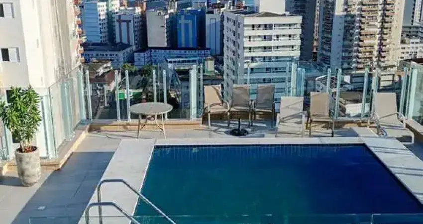 Apto 1 dorm, 1 banheiro, 1 vaga, 46m2, boqueirão, 600m da praia