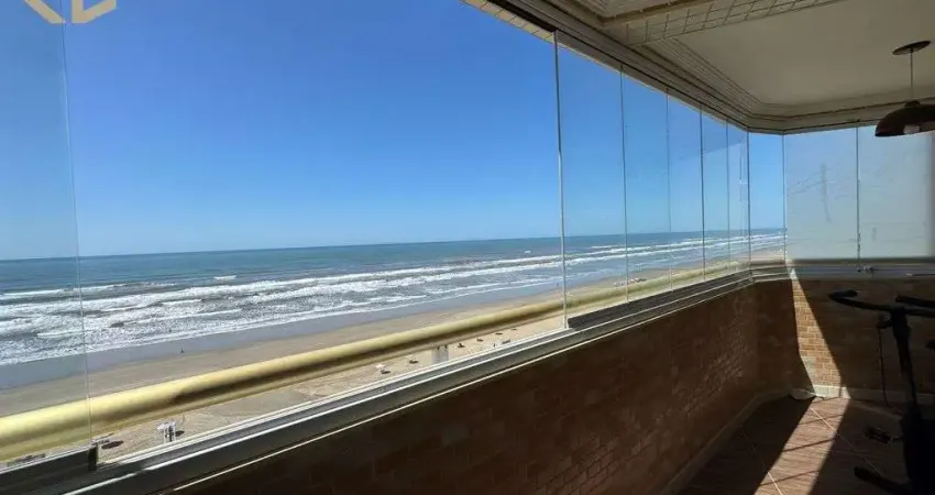 Apto 2 dorms, 1 suite, 1 vaga, 68,38m2, vista mar, aviação, mobiliado,