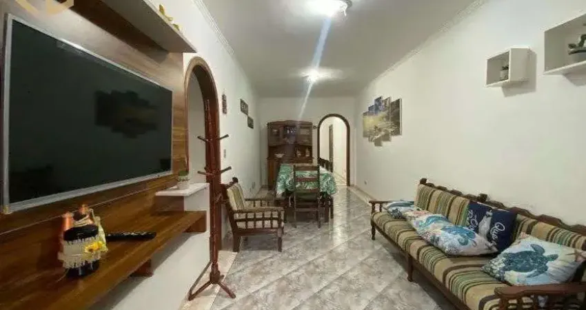 Apto 2 dorms, 1 suite, 1 vaga, 80m2, guilhermina, 40m da praia