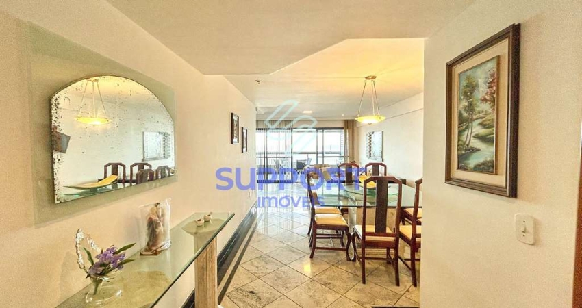 Apartamento 3 quartos na praia do morro com 130 m², vista para o mar, quadra do mar e aconchegante