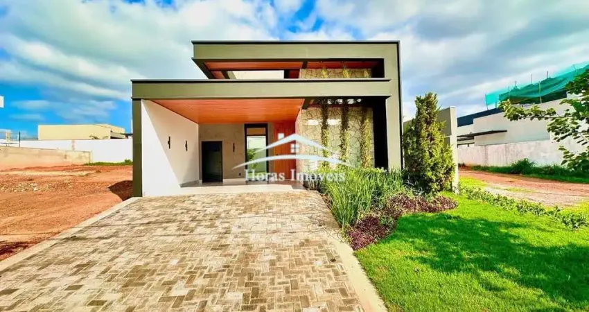 Luxuosa casa em condomínio à venda em Cuiabá-MT, Jardim Imperial - Condomínio Belvedere 2. 3 quartos, 3 suítes, 2 salas, 159,15m².