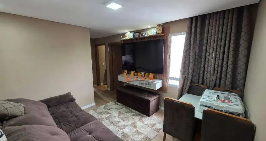 Apartamento 2 dormitórios , 47 m² por r$ 250.000 - residencial são luis - francisco morato/sp