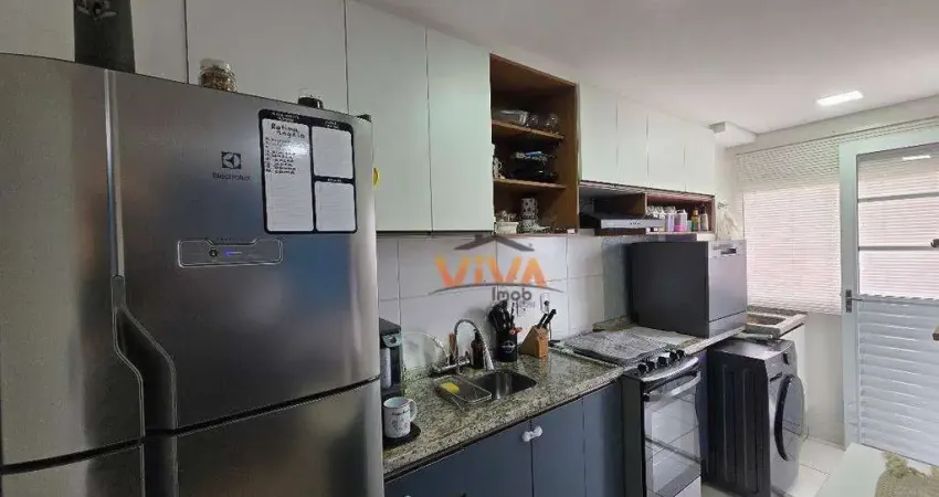 Apartamento planejado 2 dormitórios à venda, 51 m² por r$ 300.000 - vila bela - franco da rocha/sp