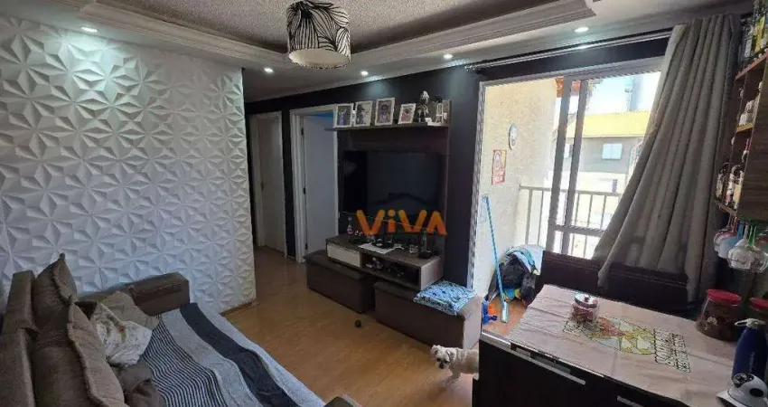 Apartamento 2 dormitórios  47 m² por r$ 200.000 - residencial são luis - francisco morato/sp