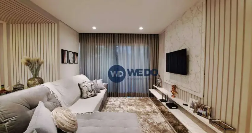 Apartamento com 3 dormitórios à venda, 295 m² por r$ 1.750.000,00 - centro - americana/sp