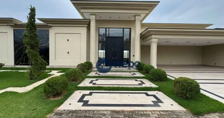 Casa térrea c/ 4 suítes e porteira fechada no cond. estancia hípica - nova odessa/sp