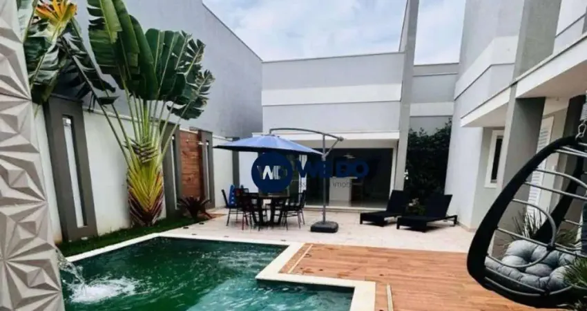 Casa térrea c/ 3 suítes no condomínio phillipson park - americana/sp