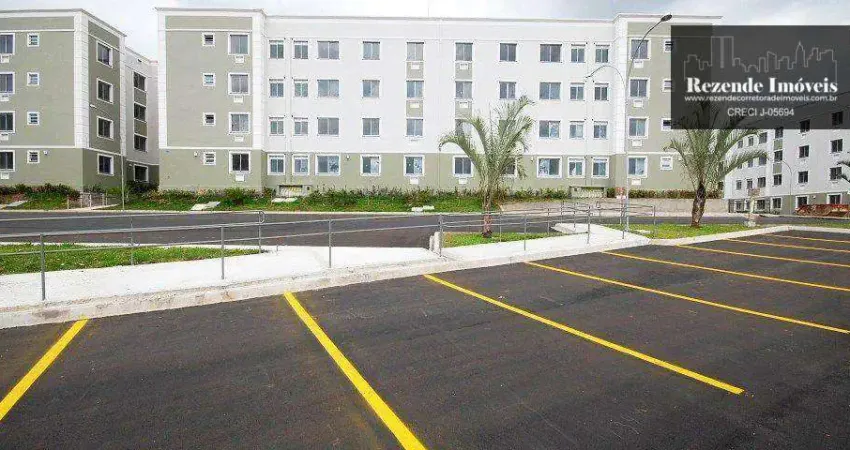 Apartamento com 2 dormitórios para alugar, 48 m² por R$ 1.363,00/mês - Costeira - Araucária/PR
