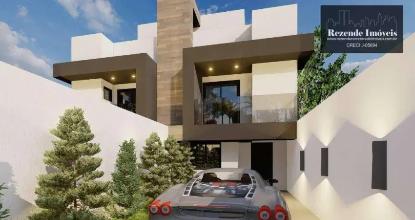 Sobrado com 3 dormitórios  venda, 116 m² por r$ 560.000 - fazendinha - curitiba/pr