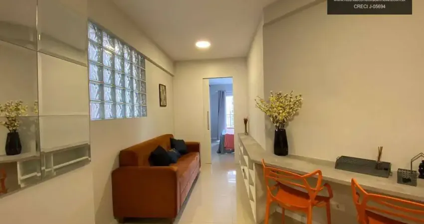 Apartamento com 1 quarto à venda, mobiliado - centro - curitiba/pr
